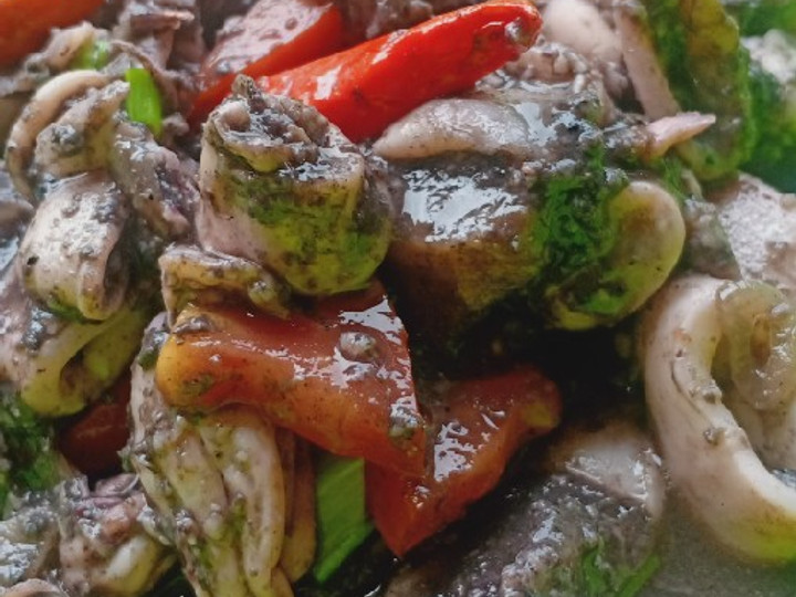 Resep Tumis Cumi Hitam, Bikin Ngiler