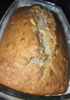 Una foto de Budín de banana y nueces (opcional)