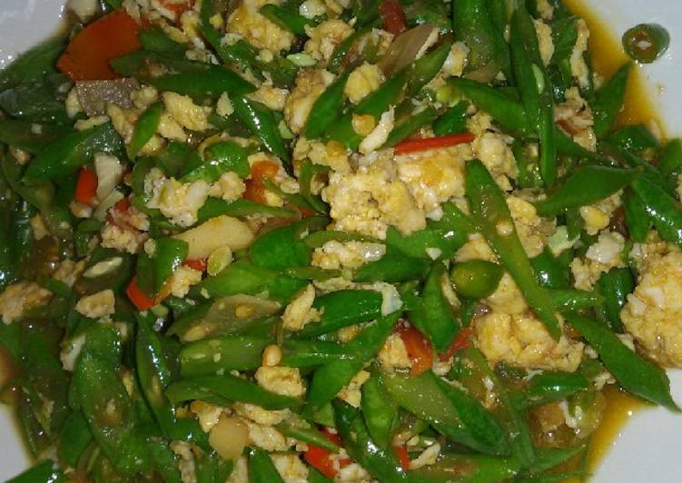 Oseng Buncis Telor Orak Arik