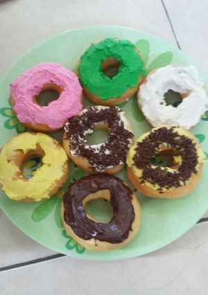 Foto resep donat empuk home made