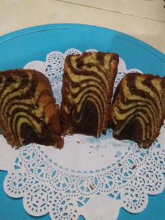 Foto resep #11 Bolu Zebra (metode all in one)