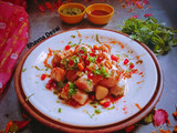 શક્કરીયાં દહીં ચાટ.(Sweet potato Curd Chaat Recipe in Gujarati)