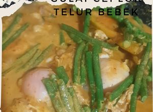 Foto resep Gulai Ceplok Telur Bebek