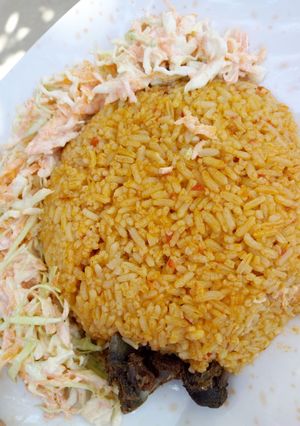 A picture of Party jollop rice.