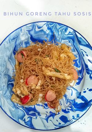 Foto resep Bihun Goreng Tahu Sosis