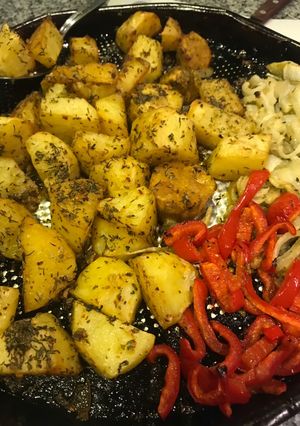 Una foto de Verduras al horno