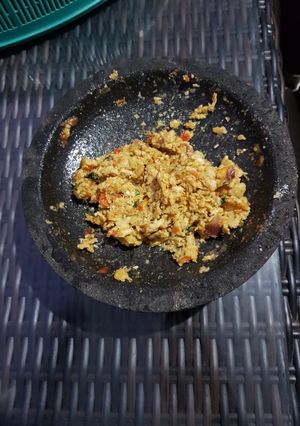 Foto resep Tempe penyet sambal mentah