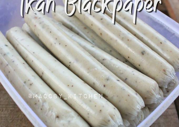 Resep Sosis Ikan Blackpaper Oleh Maccby Kitchen Cookpad