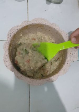 Foto resep MPASI bubur ikan layang