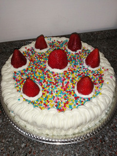 Una foto de Torta de cumpleaños