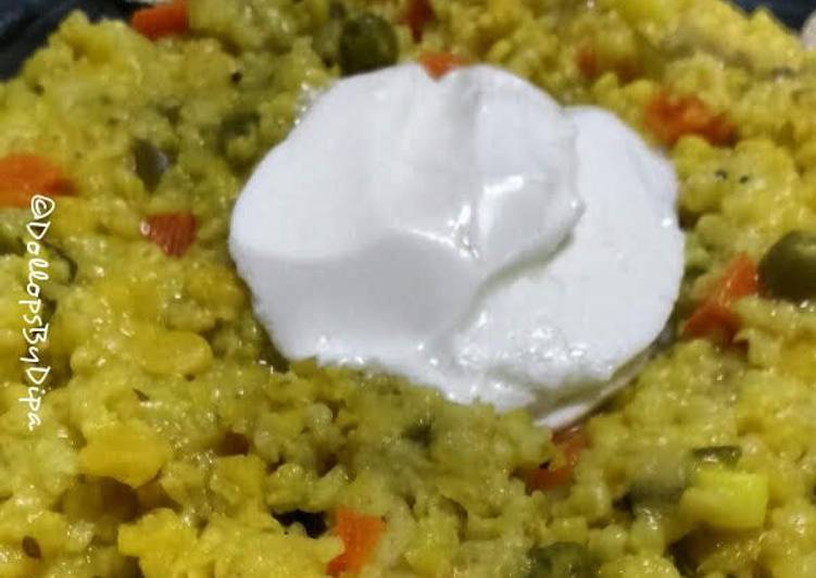 Broken Wheat Pulav