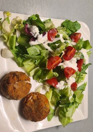 Padlizsán fasírt recept fotója