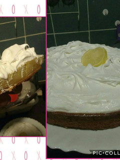 Una foto de Lemon pie diferente muy rico y fácil!