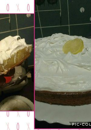 Una foto de Lemon pie diferente muy rico y fácil!