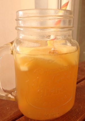 Φωτογραφία της συνταγής Σπέσιαλ λεμονάδα 🍋🍋 (με κανέλα-μήλο)
