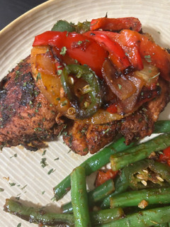 Foto de Frango Picante com Pimentos