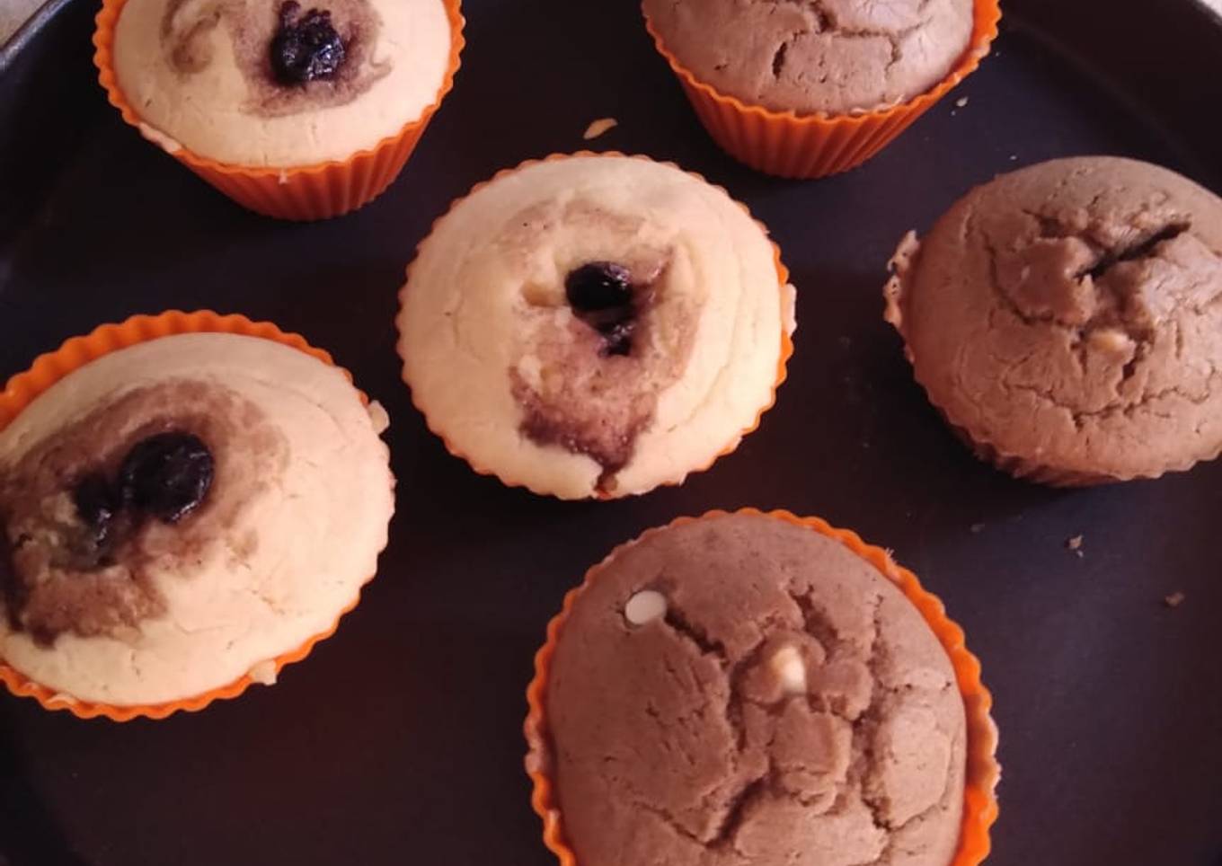 Vanilla choco Muffins