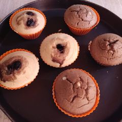 A picture of Vanilla choco Muffins.