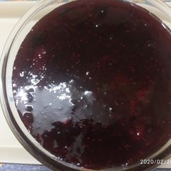 Strawberry and black grapes jam A picture of Strawberry and black grapes jam.