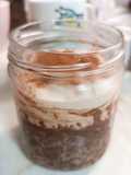 Avena overnight tipo tiramisú