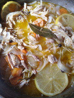 Una foto de Pollo al escabeche