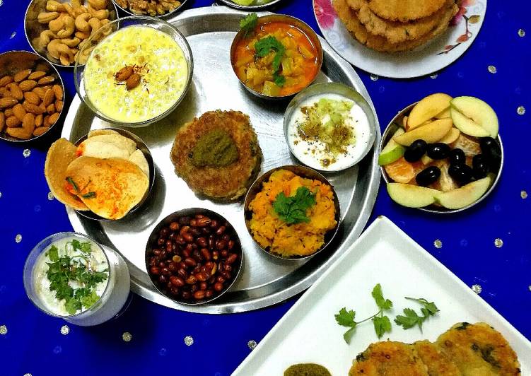 Recipe of Yummy Fasting thali