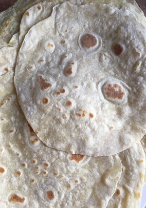 صورة لوصفة خبز تورتيلا