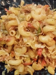 A picture of Mutton fajita macroni.