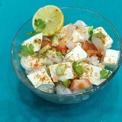 Paneer Lemon Masala chat A picture of Paneer Lemon Masala chat.