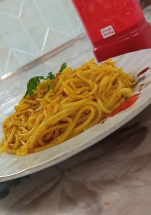 عکسی از دستور ماکارانی بدون گوشت و قارچ فوی