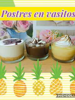 Una foto de Postres en vasitos