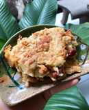 Bánh mì trứng đậu chà bông