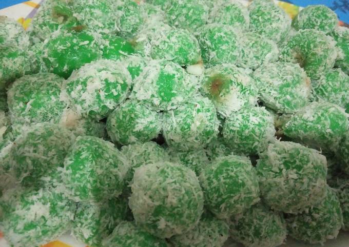 Klepon ketan gula merah