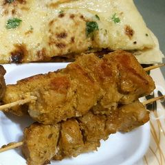 A picture of Malai Tikka boti😋.