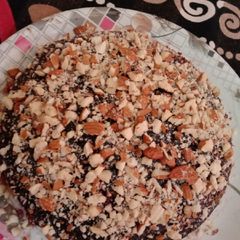 A picture of Dry Fruit Chocolate Cake.