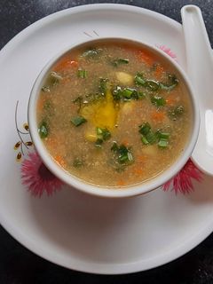स्वीट कॉर्न सूप (sweet corn soup recipe in marathi) रेसिपी चे मुख्य फोटो 