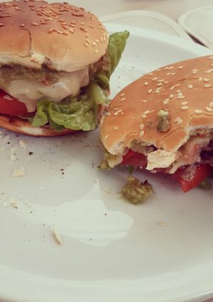 Una foto de Hamburguesas caseras