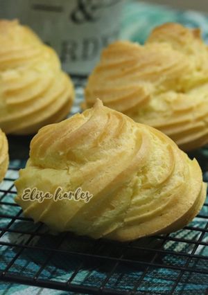 Foto resep Kue sus jumbo vla vanilla