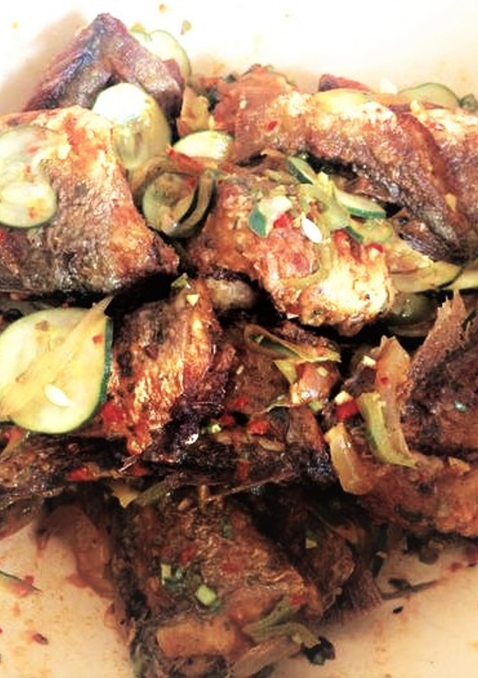 Una foto de Pescado Frito en escabeche