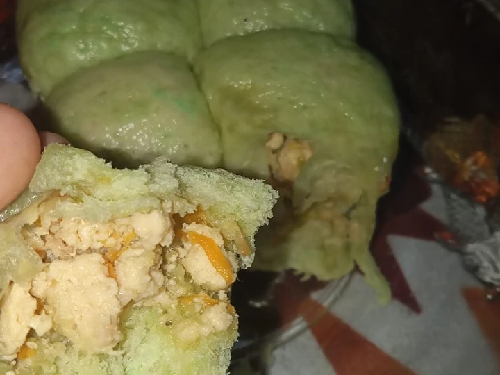 Langkah Gampang Membikin Resep Bakpao sobek isi ayam cincang ekonomis yang Sempurna Anti Ribet, Uenak Banget