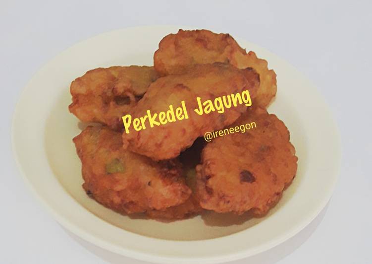 makanan Perkedel Jagung - Milu Jadi, Enak Banget