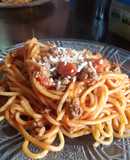 Spaghetti casero