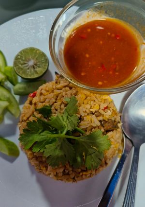 รูปของ ข้าวผัดปลากระป๋อง