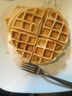 A picture of Waffles.