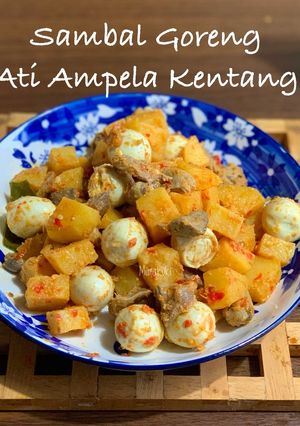 Foto resep Sambal Goreng Ati Ampela Kentang