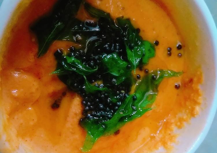 Recipe of Super Quick Homemade Split Bengal gram (chana daal) chutney