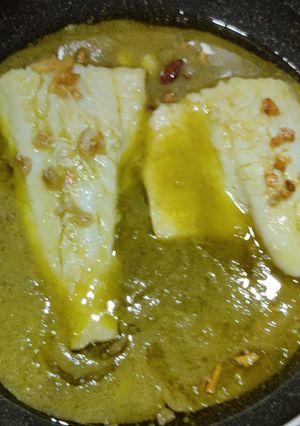 Una foto de Bacalao al Pil Pil