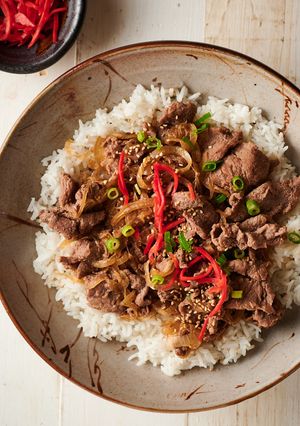 Foto resep Beef ala ala yoshinoya praktis