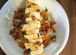 Una foto de Plátano con Sírope (No Bake)