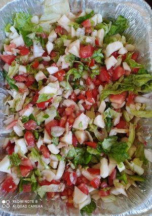 Una foto de Ceviche de jícama con atún